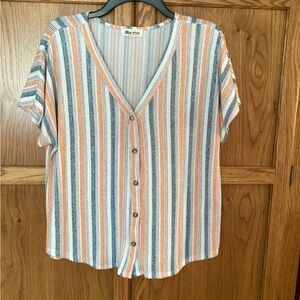 Blue Mood Button-Down Shirt